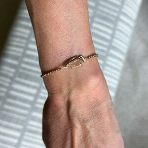 Kendra Scott Drusy Rose Gold Bracelet